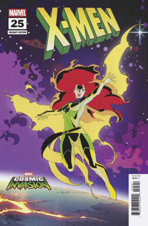 X-MEN #25 MARVEL COSMIC INVASION VARIANT