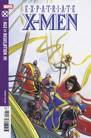 EXPATRIATE X-MEN #3 DAVID BALDEON VARIANT