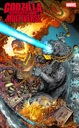 GODZILLA CONQUERS THE MULTIVERSE #3 MARK BAGLEY HEISEI VS. MARVEL VARIANT