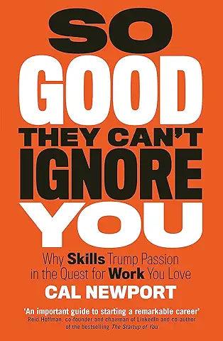 So Good they can't ignore You (hardcover)