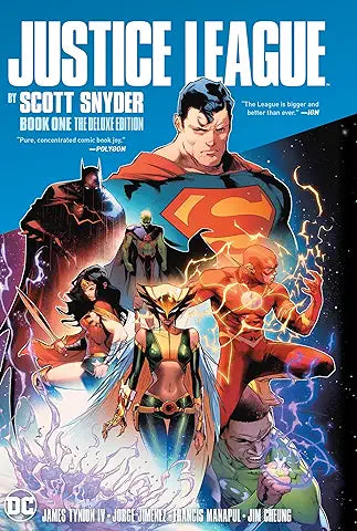 Justice League by Scott Snyder Deluxe Edition (HARDCOVER)