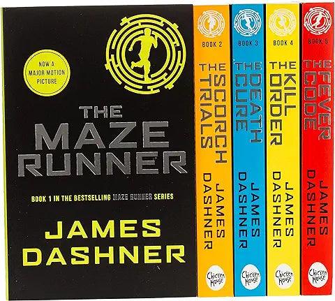 Maze Runner Series James Dashner 5 Books Collection Set Pack