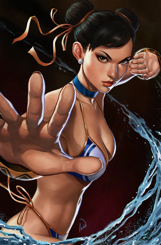 STREET FIGHTER PRIME #0 IVAN TALAVERA 616 C2E2 Virgin Bikini Variant C LTD 500