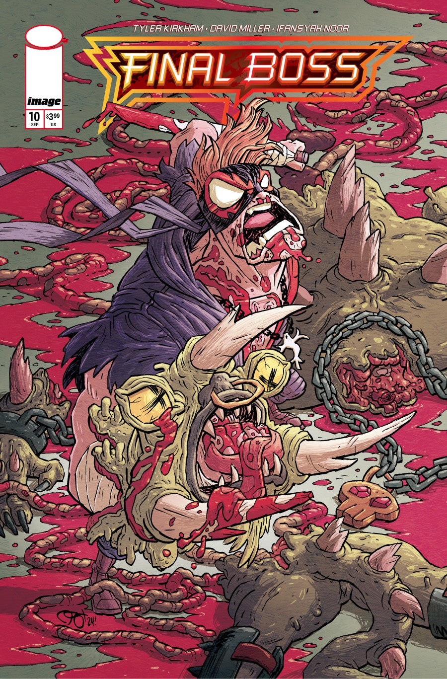 Final Boss #10 Cover C Derek Hunter Variant