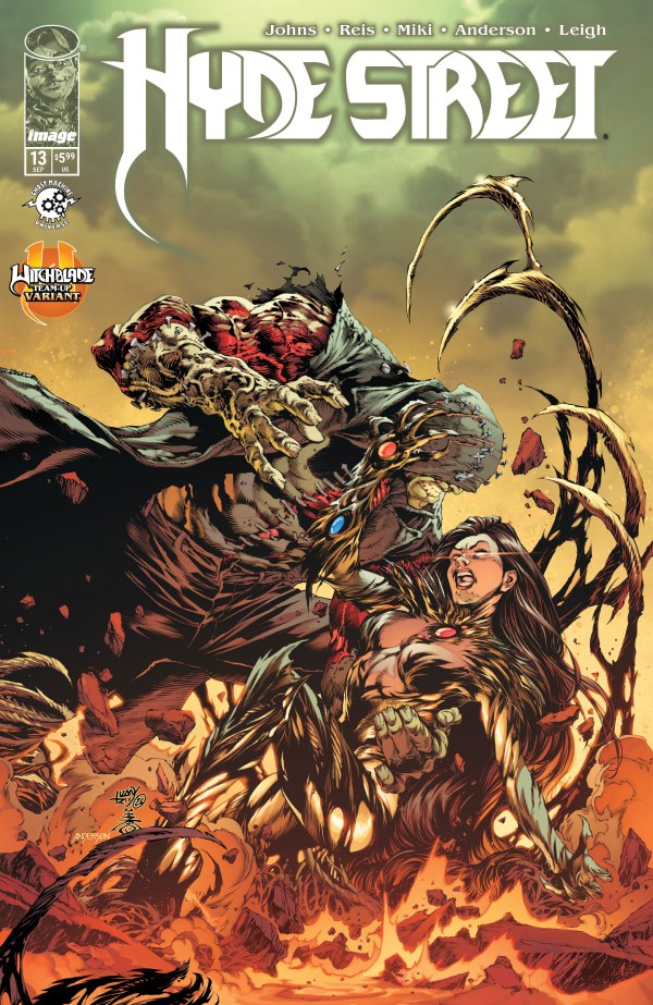 Hyde Street #13 Cover C Ivan Reis Witchblade Team-Up Variant