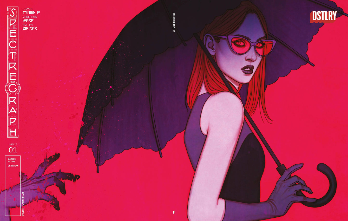 SPECTREGRAPH #1 (OF 4) CVR F JENNY FRISON VAR