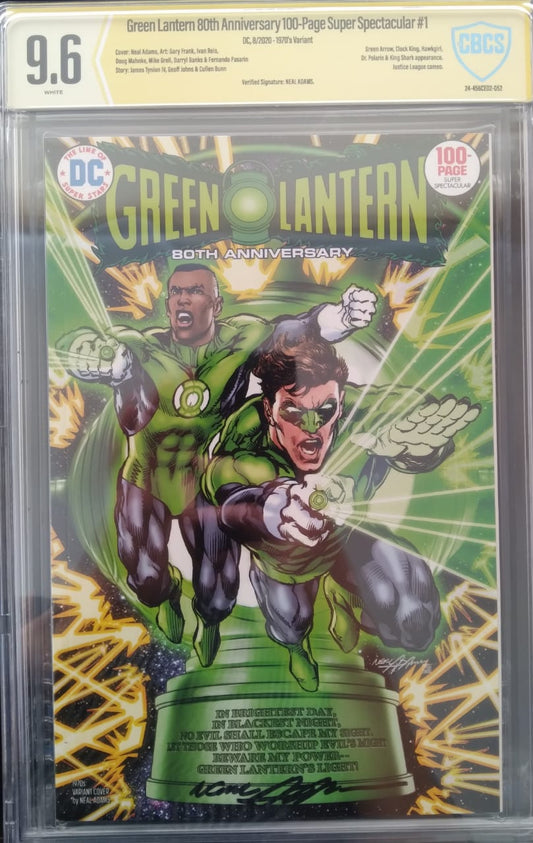 Green Lantern 80th Anniversary 100-Page Super Spectacular #1 Neal Adams Signature Series 9.6