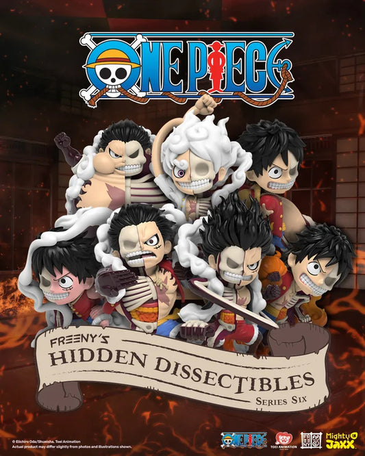 FREENYS HIDDEN DISSECTIBLES: ONE PIECE (LUFFY’S GEARS EDITION)