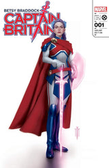 The 616 Comics BETSY BRADDOCK CAPTAIN BRITAIN 1 MIGUEL MERCADO Trade Dress Variant