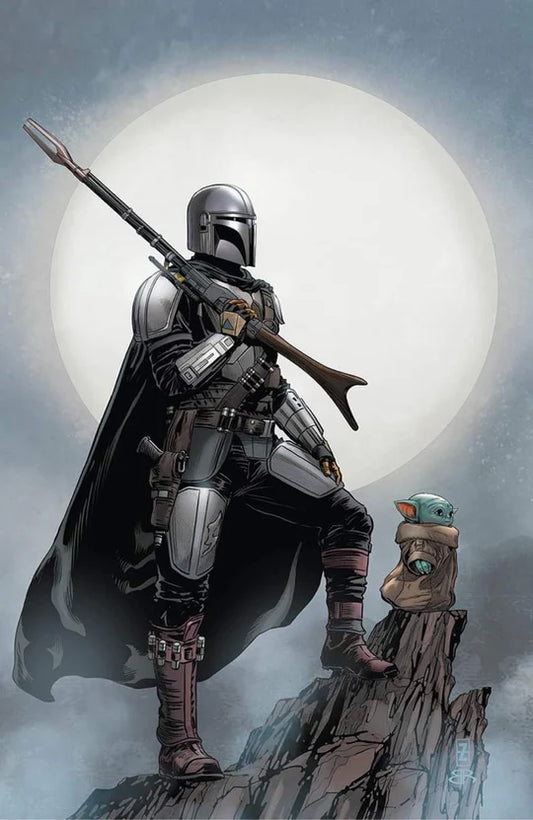 STAR WARS THE MANDALORIAN #4 ZIRCHER Virgin Variant GROGU 616