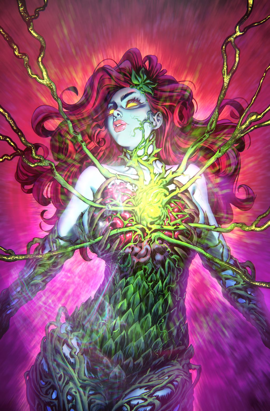 POISON IVY #25 CVR B NOOBOVICH (Signed)