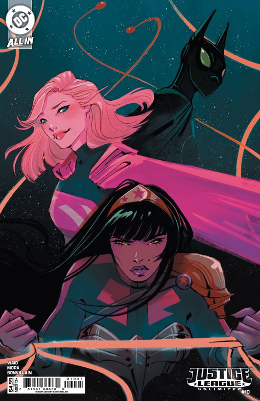 Justice League Unlimited #10 Cover D Sarah Baslaim Variant