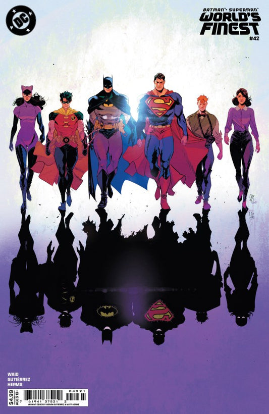 Batman / Superman: World's Finest #42 Cover C Adrián Gutiérrez Variant