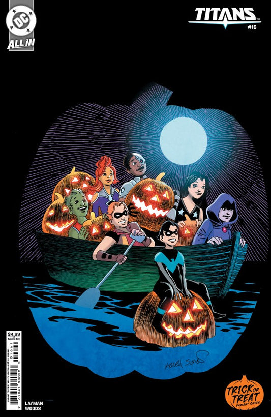 Titans #16 Cover D Kelley Jones Trick or Treat