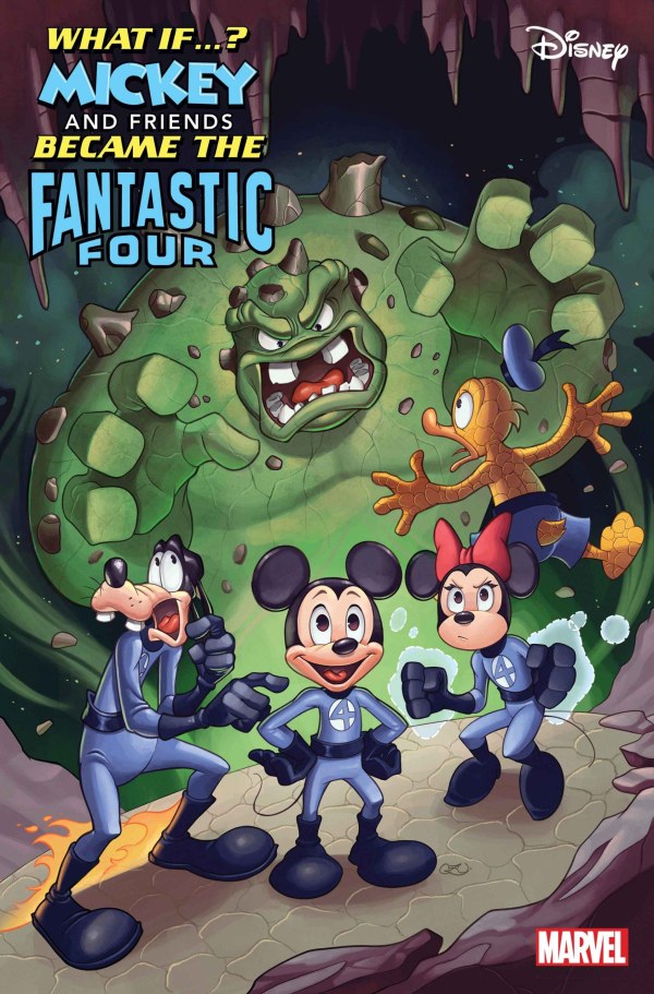Marvel & Disney: What If...? Mickey & Friends Became The Fantastic Four #1 Chrissie Zullo Uminga Variant