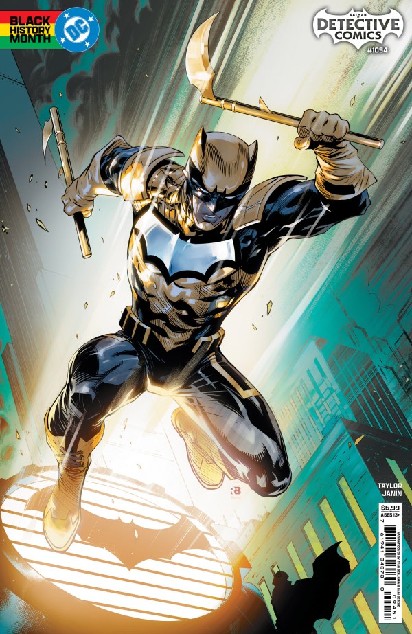 Detective Comics #1094 Cover D Ryan Benjamin Black History Month Variant