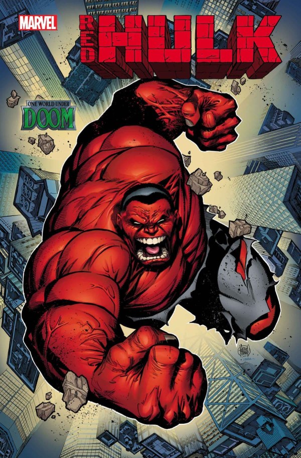 Red Hulk #1 Adam Kubert Foil Variant