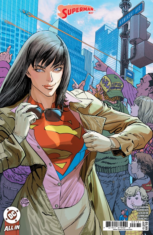 Superman #27 Cover C Guillem March Variant