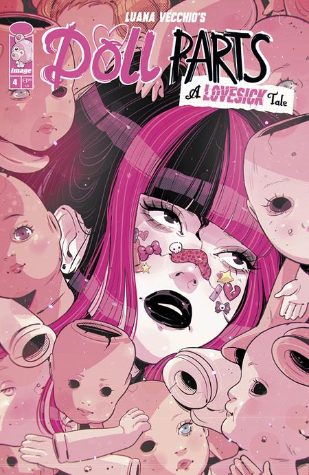 Doll Parts: A Lovesick Tale #4 Cover B Luana Vecchio Doll Heads Variant