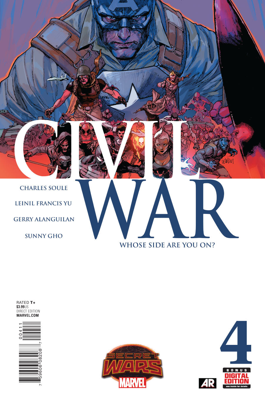 Civil War #1-5 Full Set (2015)