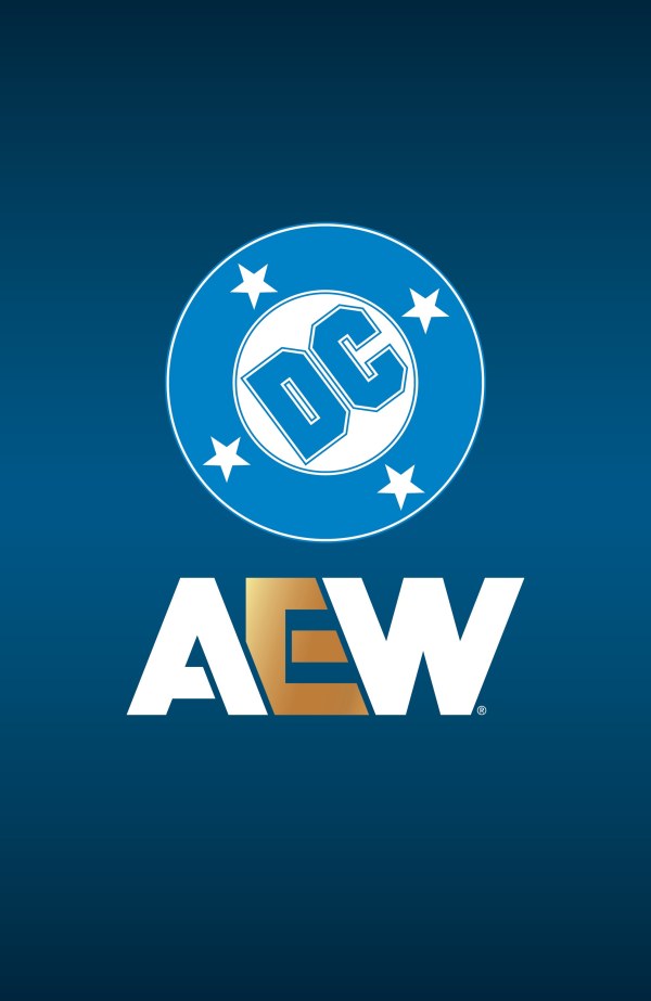 DC x AEW #1 Cover D Logo Variant