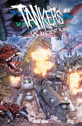 Tankers vs. Ancient Aliens #2 Cover C Juan José Ryp Variant