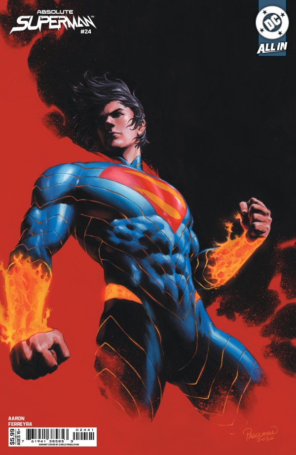 Absolute Superman #24 Cover D Carlo Pagulayan Variant