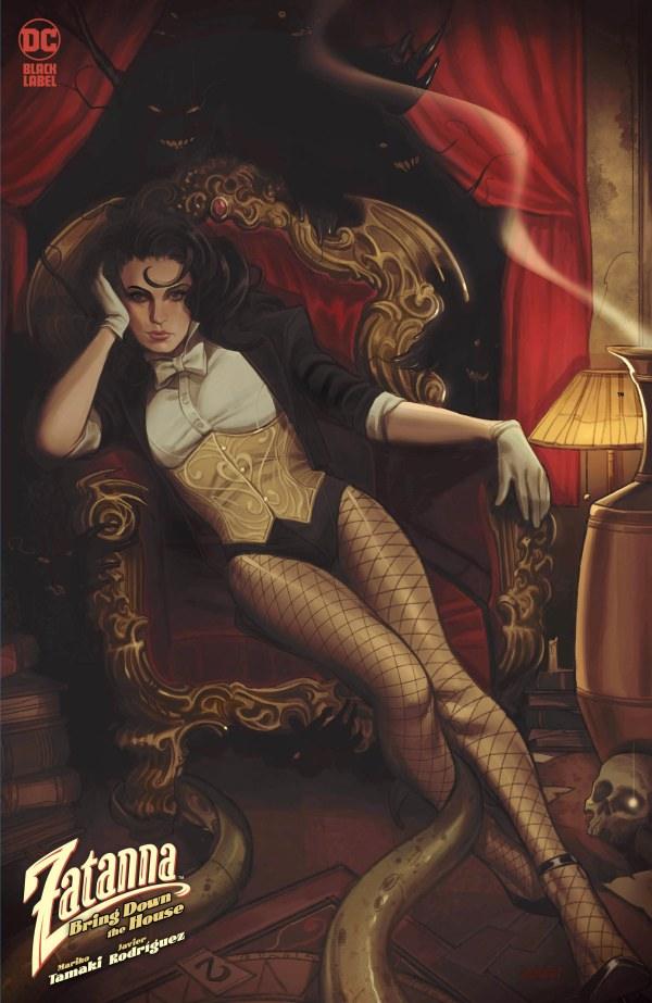 Zatanna: Bring Down The House #4 Cover C Joshua 'Sway' Swaby Variant