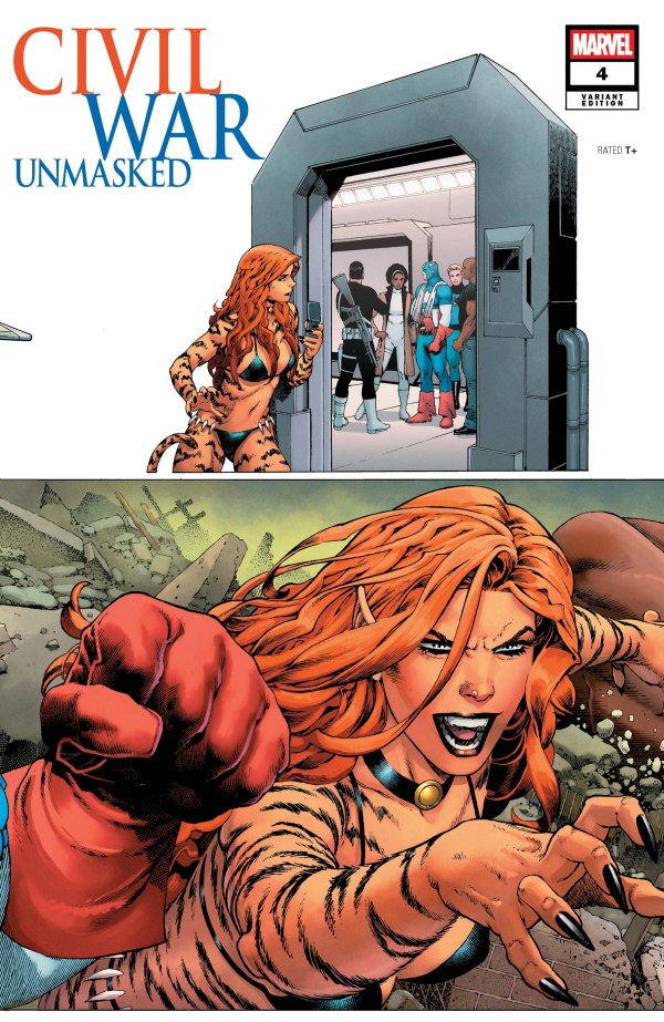 Civil War: Unmasked #4 Paulo Siqueira Connecting Variant