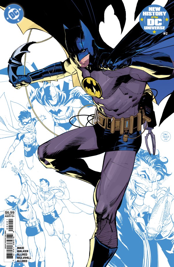 New History of the DC Universe #2 Cover B Dan Mora Variant