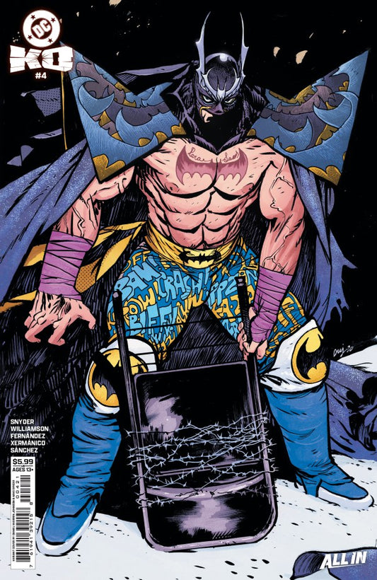 DC K.O. #4 Cover B Daniel Warren Johnson Variant