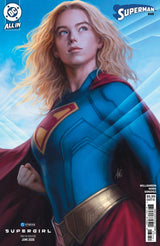 Superman #39 Cover E Stanley 'Artgerm' Lau Supergirl Movie Variant