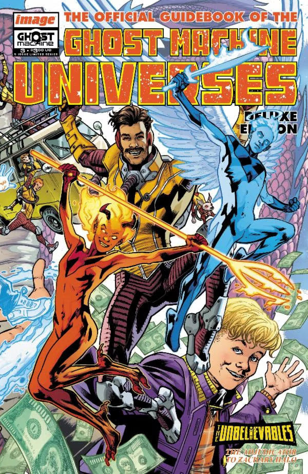 Ghost Machine: The Official Guidebook #3 Cover B Bryan Hitch Variant