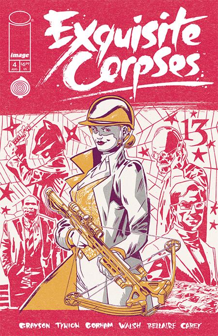 Exquisite Corpses #4 Cover C Michael Walsh Trading Card Variant