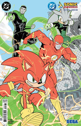 DC x Sonic the Hedgehog: The Metal Legion #3 Cover C Travis Mercer Variant