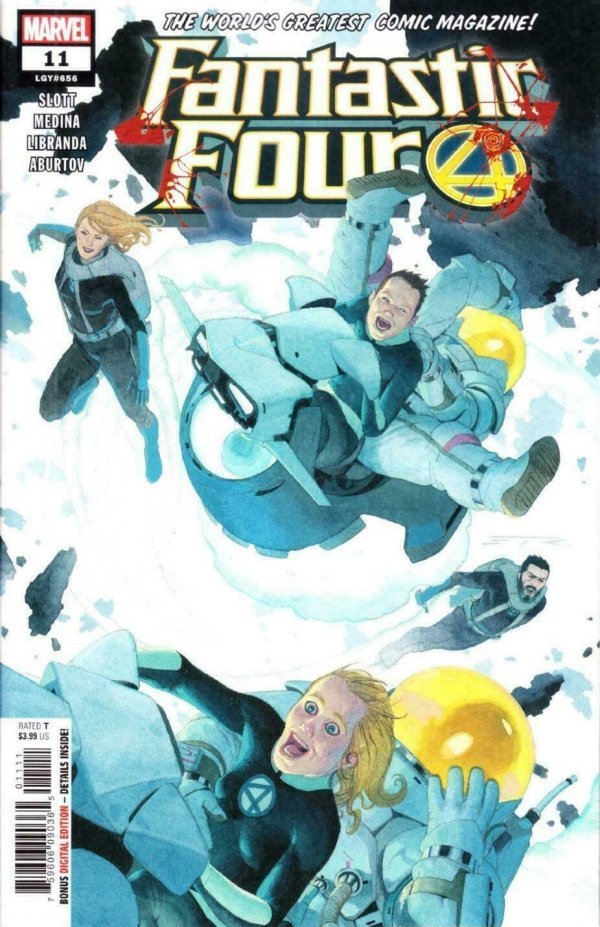 Fantastic Four #11 Esad Ribić Secret Blood Variant (2019)