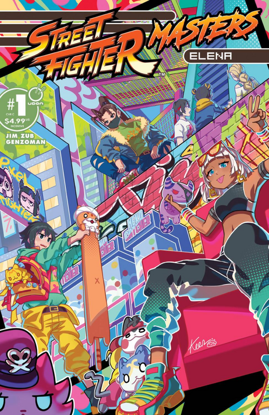 Street Fighter Masters: Elena #1 Cover C 1:5 Keenbiscuit Variant