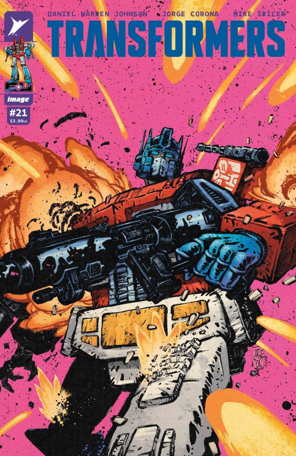 Transformers #21 Cover B Jorge Corona Variant