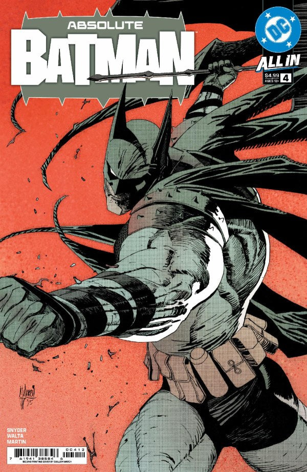 Absolute Batman #4 2nd Printing Guillem March