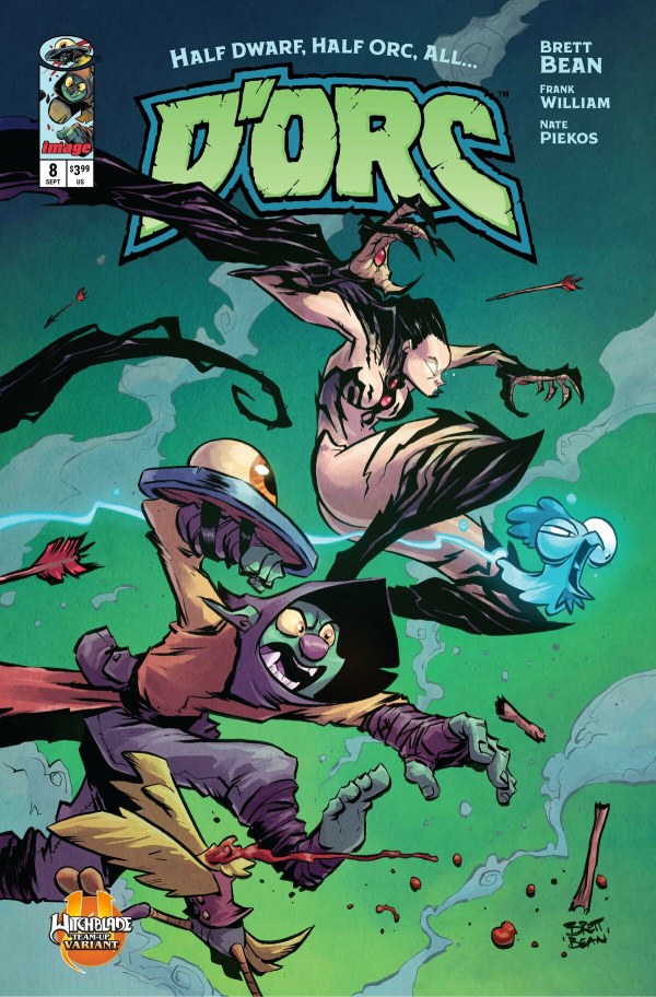 D'Orc #8 Cover C Brett Bean Witchblade Team-Up Variant
