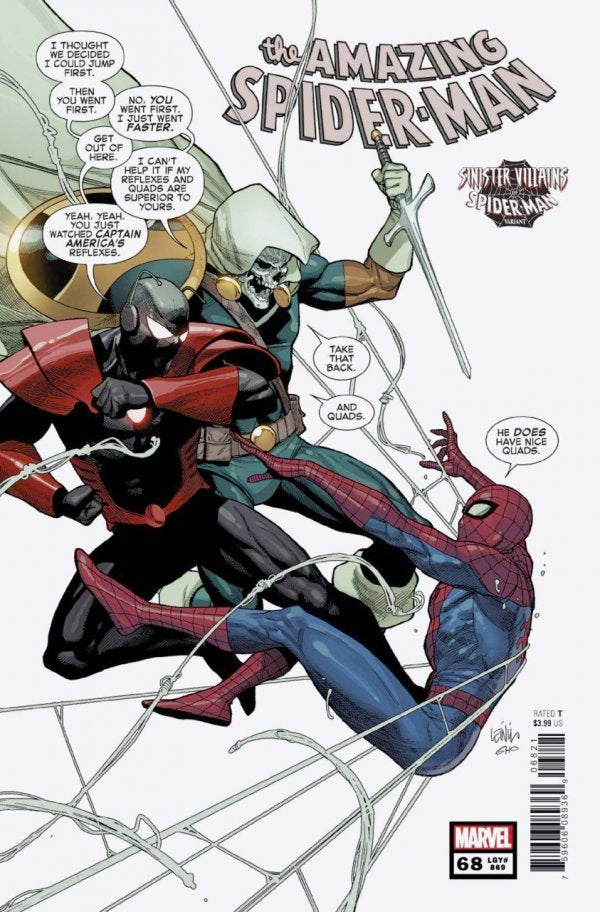 The Amazing Spider-Man #68 Leinil Francis Yu Sinister Villains of Spider-Man Variant (2021)