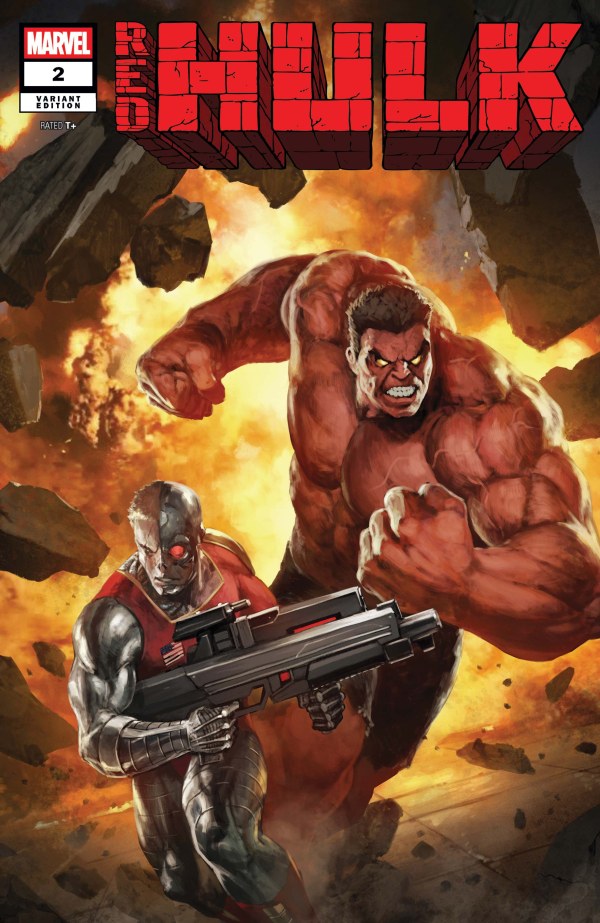 Red Hulk #2 Skan Srisuwan Variant