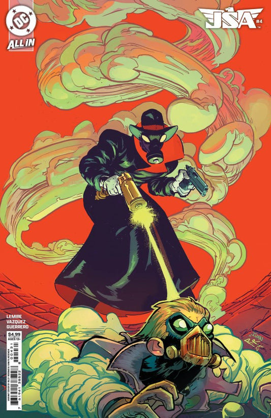 JSA #4 Cover C Riley Rossmo