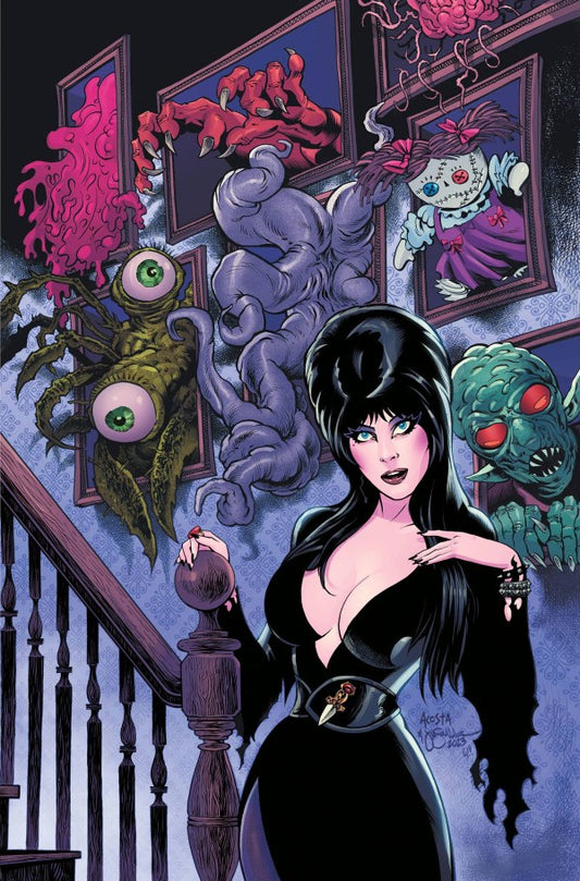 Elvira Meets H.P. Lovecraft #3 (virgin cover)