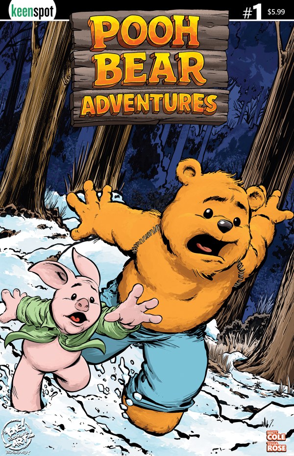 Pooh Bear Adventures #1 Cover B Tone Rodriguez Variant