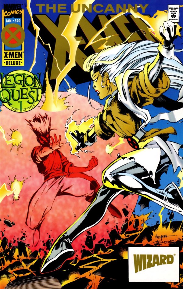Uncanny X-Men #320 Joe Madureira Wizard Gold Variant