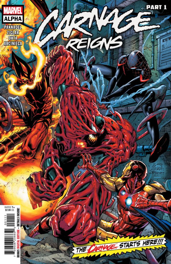 Carnage Reigns: Alpha #1 (2023)