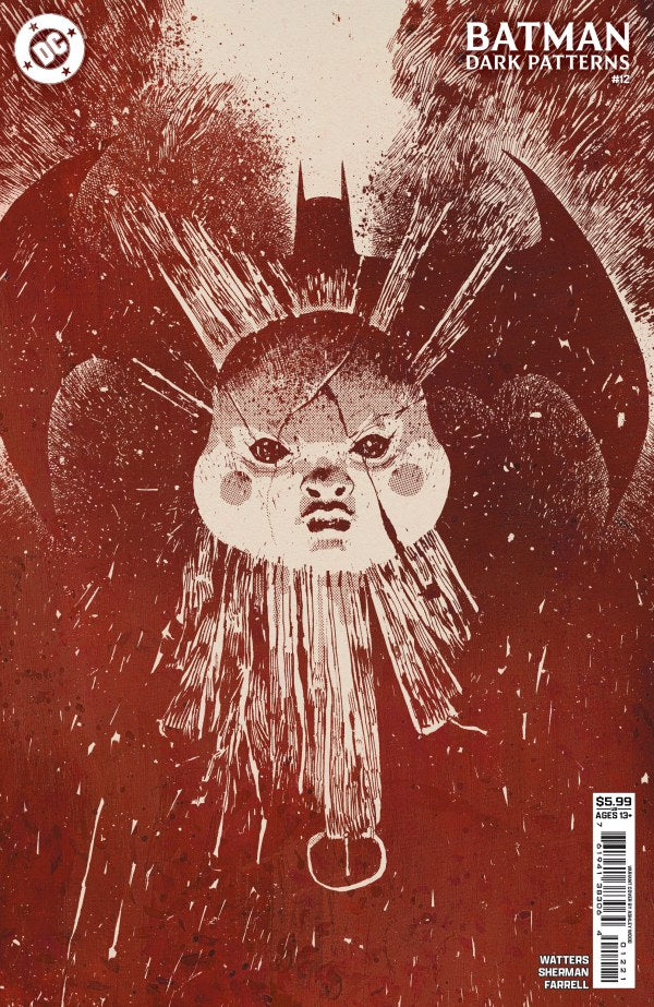 Batman: Dark Patterns #12 Cover B Ashley Wood Variant