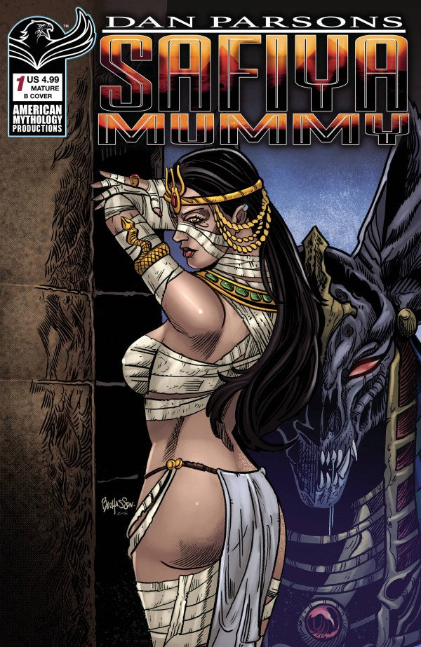 Safiya Mummy #1 Cover B Buz Hasson Variant