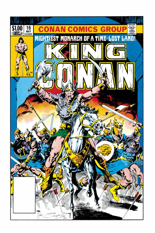 King Conan: The Original Comics Omnibus Vol. 1 HC Marc Silvestri DM Edition